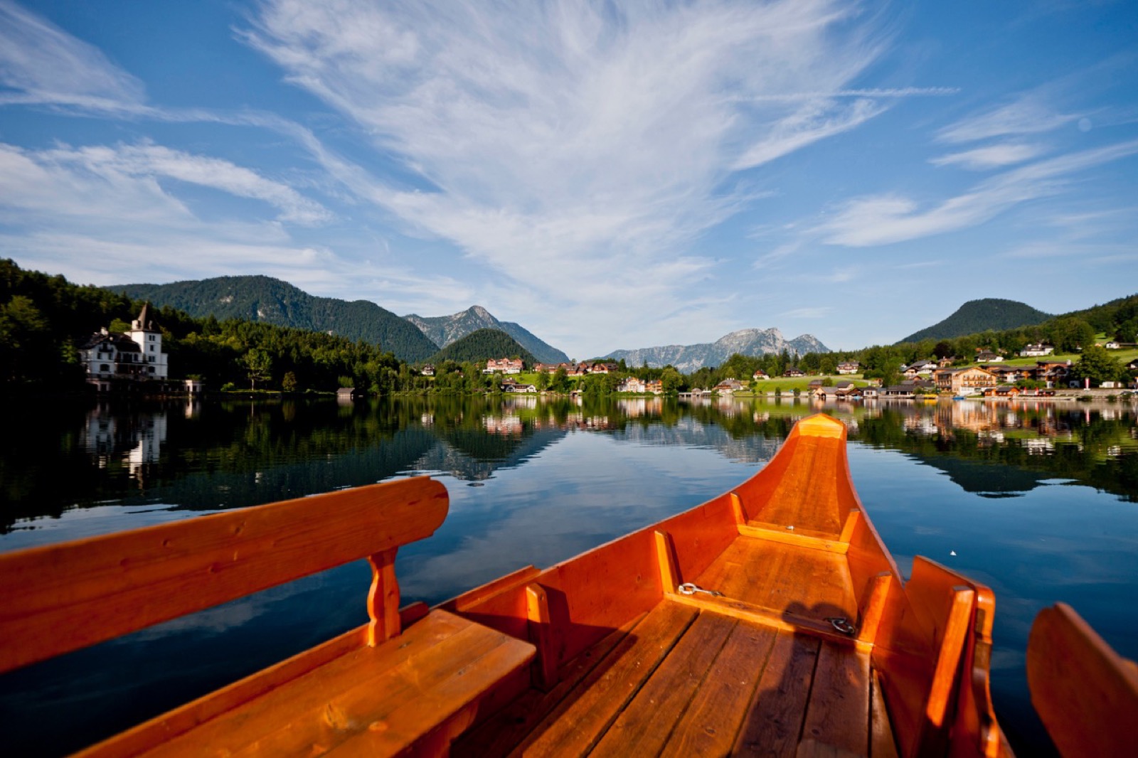 Fischen im Grundlsee